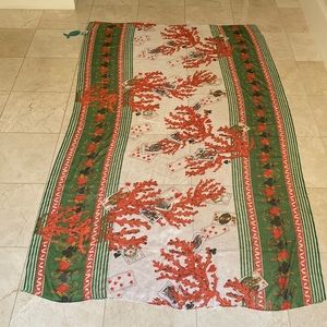 Large chiffon scarf